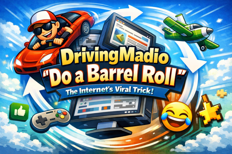 drivingmadio do a barrel roll 2 times